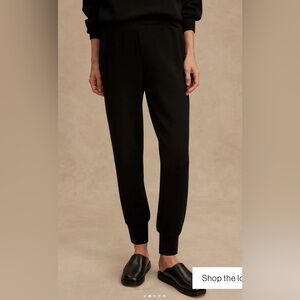 Women's Varley Slim Cuff Pant 25”, black, small, new